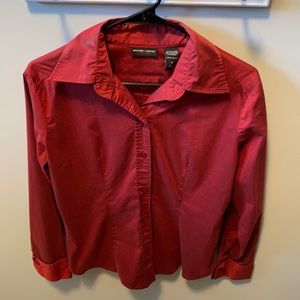 NY&C Stretch Button Down Dress Shirt